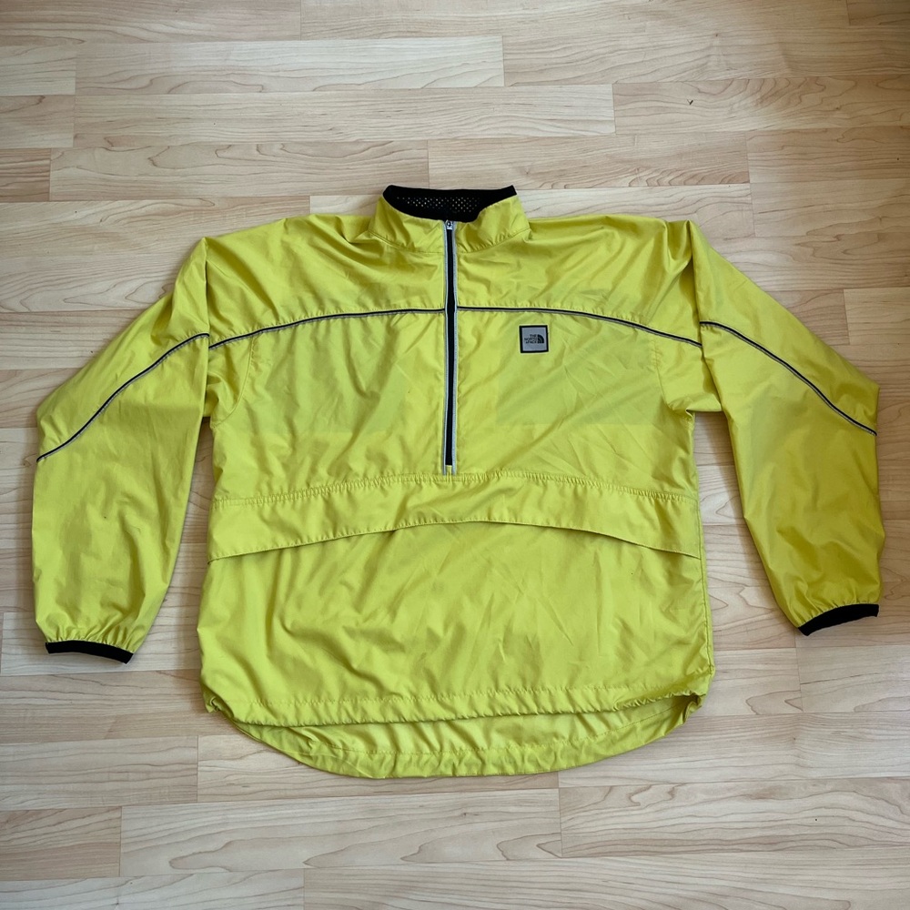 The North Face Yellow Windbreaker Jacket